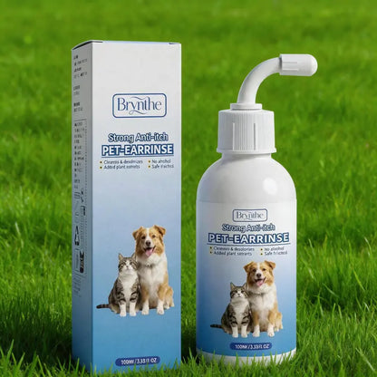 Gentle Ear Cleaner Spray for Dogs and Cats - Safe Formula