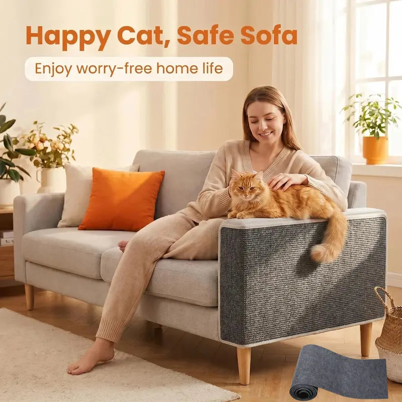 11.85In*39.3In Anti-Scratch Tape Home Decor, Easy-Install Sticky Pad for Furniture Protection, Iridescent Stained Glass Decorative Sticker for Leather Couch Arms, Corners & Windows